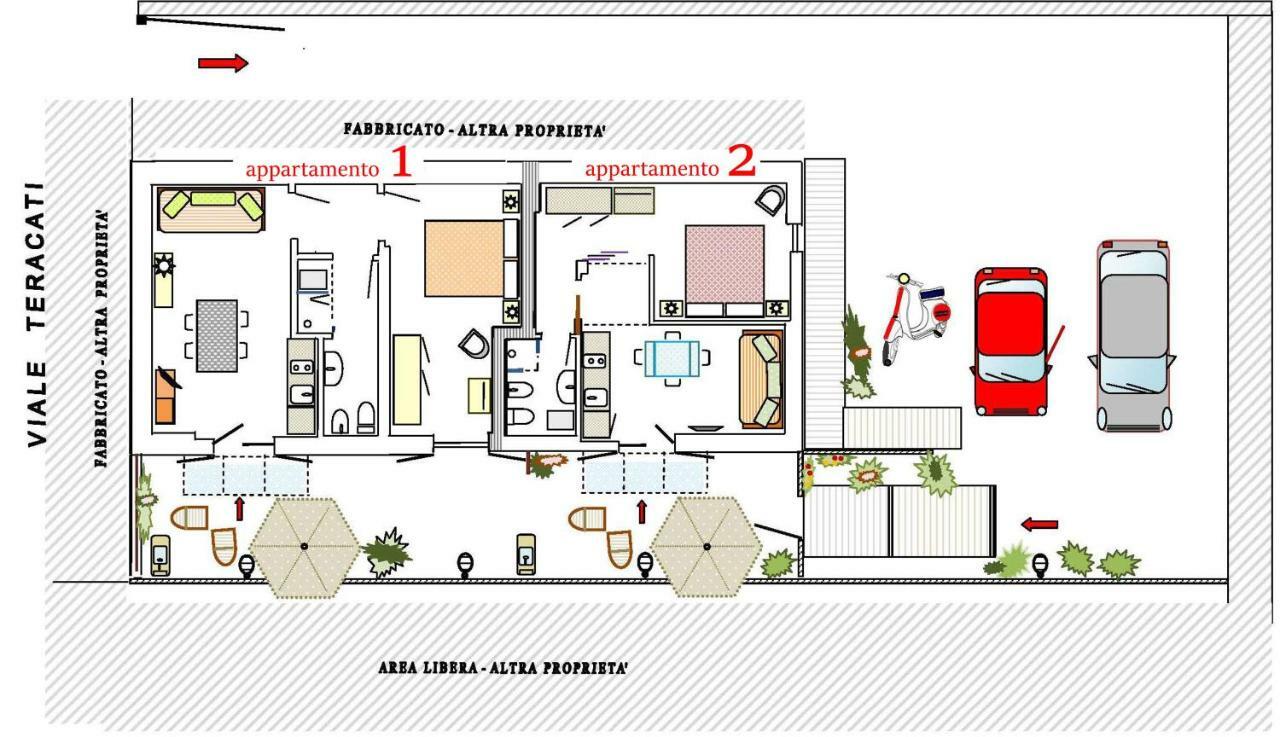 La Casa Sul Viale Apartamento Syracuse Exterior foto